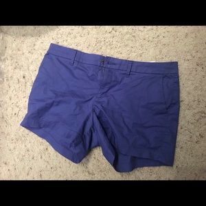 Blue shorts